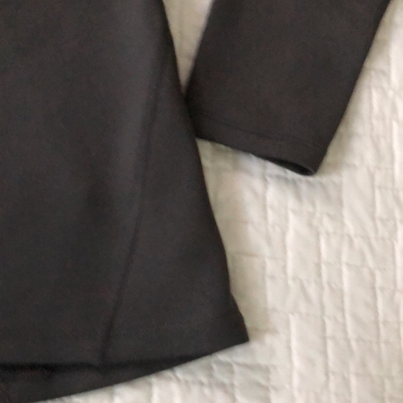 NWOT EMS Charcoal Gray Tech Wick 1/4 Zip Base Layer Top - Picture 5 of 10